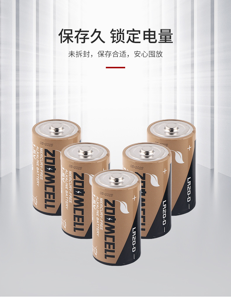 LR20電池1.5V 1號堿性電池(圖3)